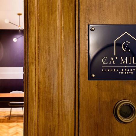 Ca'Milla Luxury Apartments Triest Zewnętrze zdjęcie